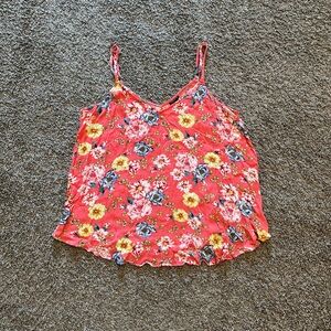 Torrid Floral Tank Top